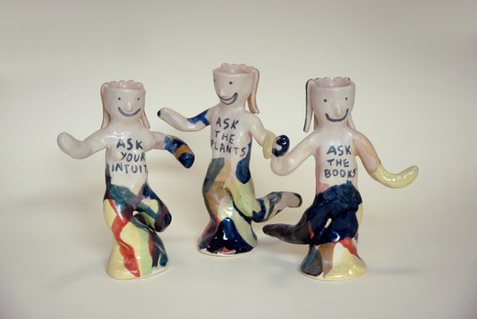 Candelabro MUJER ANCESTRAL