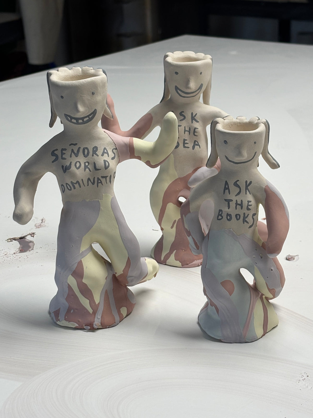 Candelabro MUJER ANCESTRAL