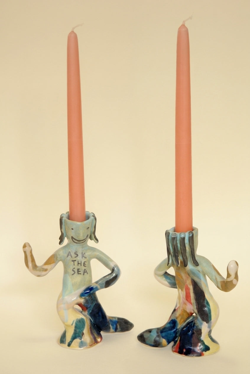 Candelabro MUJER ANCESTRAL